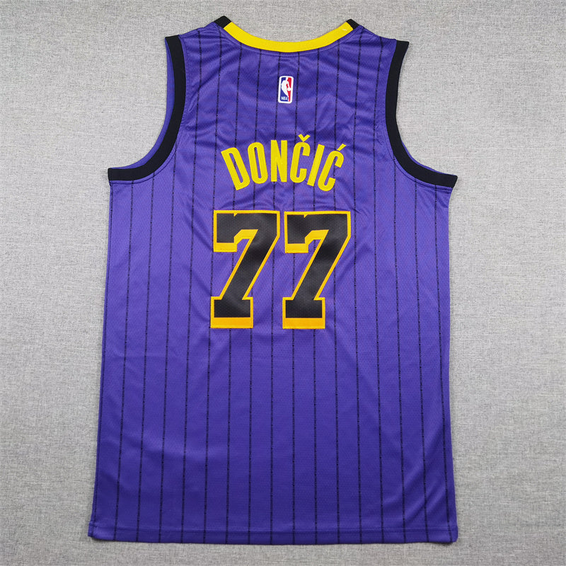 Luka Doncic Los Angeles Lakers Showtime City Edition Jersey