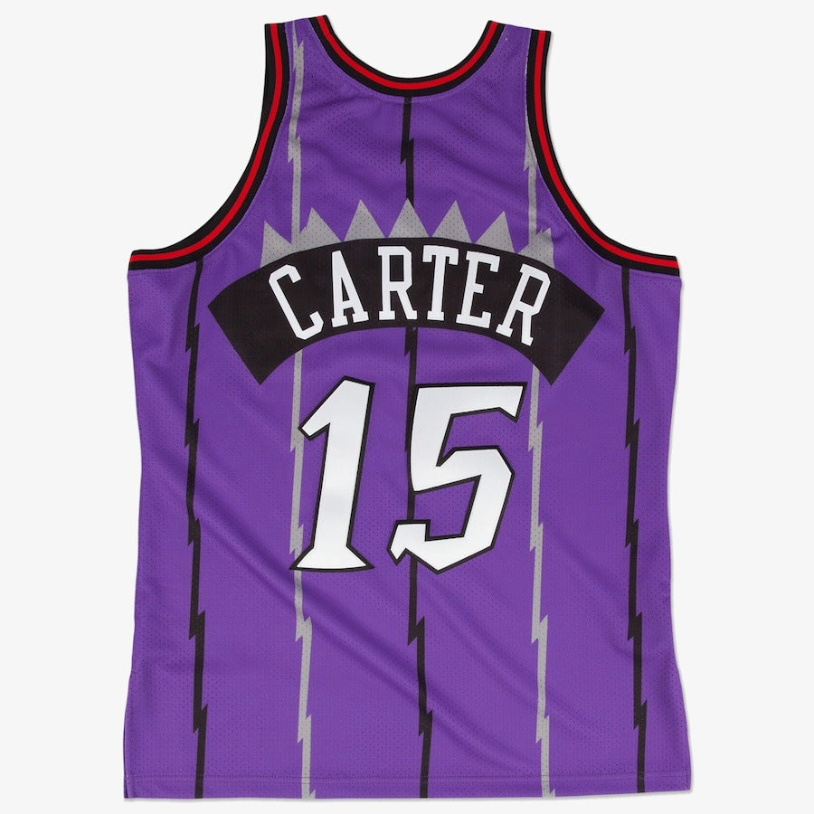 Men's Vince Carter Purple Toronto Raptors 1998/99 Authentic Jersey