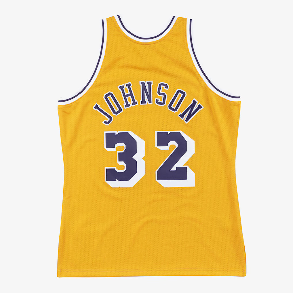 Magic Johnson Los Angeles Lakers 1984-85 Gold